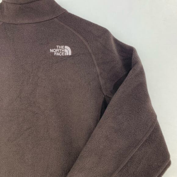 The North Face Women's Brown Full Zip Fleece Jacket Size L - Picture 12 of 15